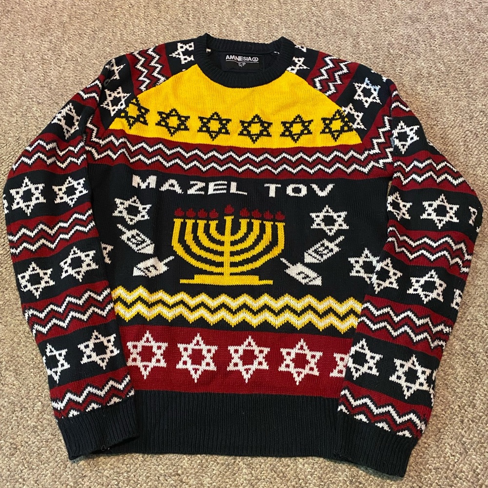 The ultimate Jewish Hanukah “ugly sweater”
